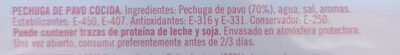 ELPOZO PECHUGA PAVO BIENSTAR 120 GR