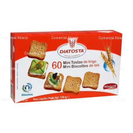 DIATOSTA MINI BISCOTES 120 GR