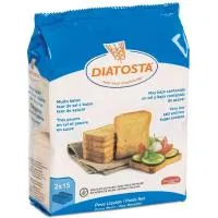 DIATOSTA PAN TOSTADO SIN SAL Y SIN AZUCAR 30 UND