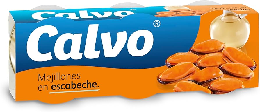 [MEJILLONES0006] CALVO MEJILLONES ESCABECHE PACK 3
