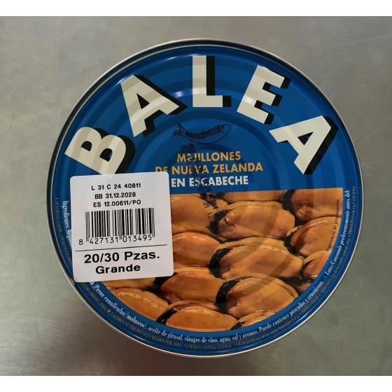 ARLEQUIN MEJILLONES GRANDES 18/25 550 GR