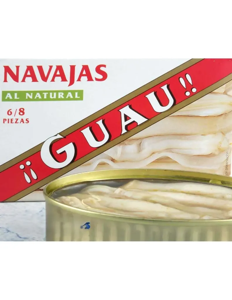 [NAVAJAS0010] GUAU NAVAJAS NATURAL 115 GR