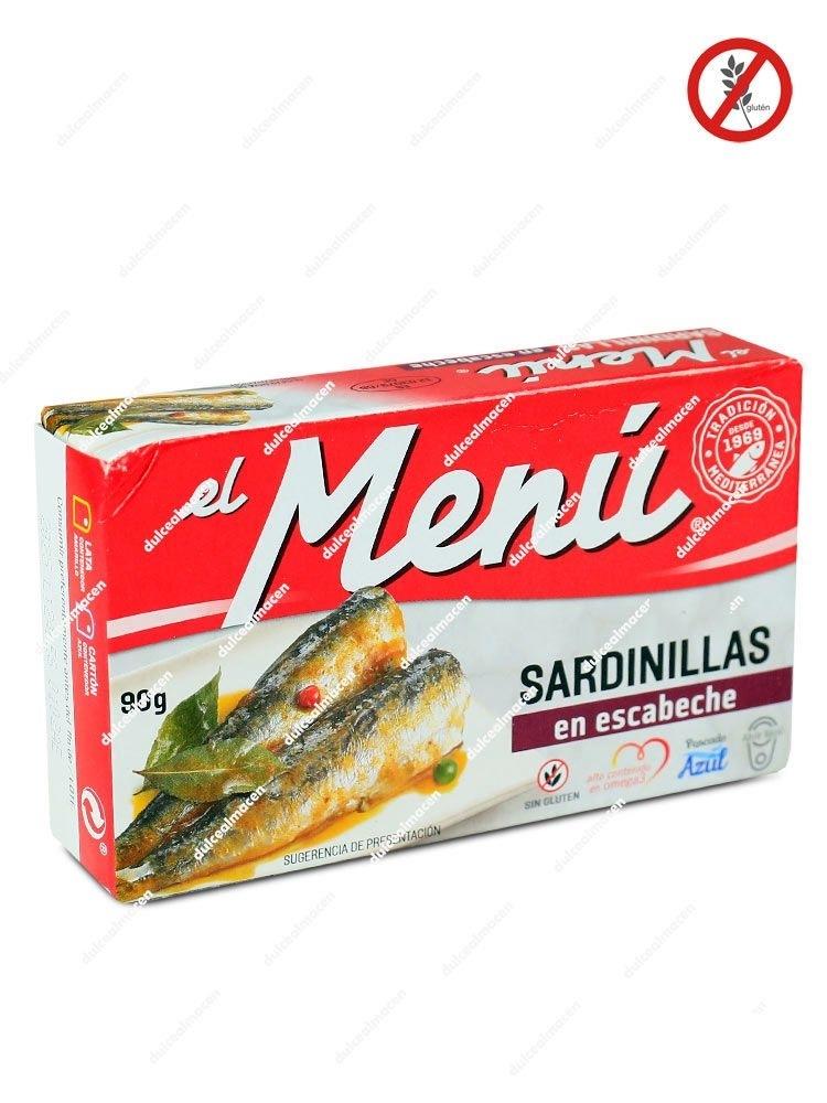 MENU SARDINILLAS EN ESCABECHE 90 GR