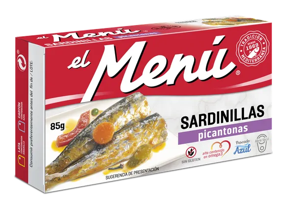 [SARDINILLAS0012] MENU SARDINILLAS PICANTES 90 GR
