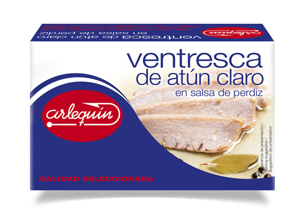 [VENTRESCA0010] ARLEQUIN VENTRESCA ATUN SALSA PERDIZ 120 GR