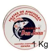 DON JUAN ANCHOAS EN ACEITE 1 KG