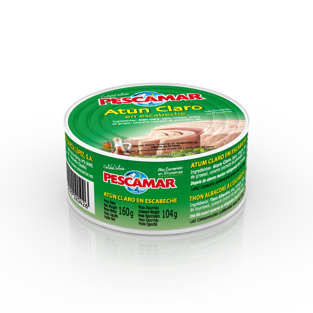 PESCAMAR ATUN ESCABECHE RO-160 F.A.