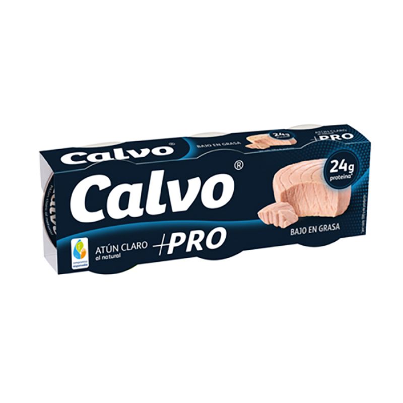 [ATUN0052] CALVO ATUN NATURAL ATUN PACK 3 +1