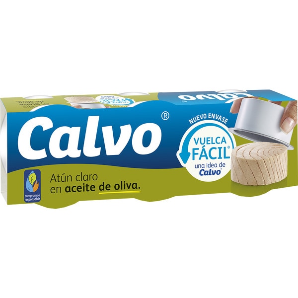 CALVO ATUN CLARO OLIVA PACK 3