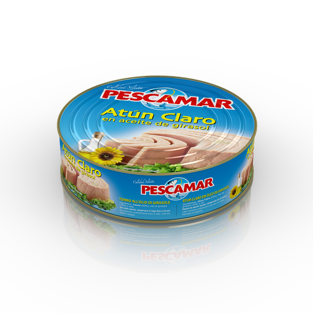 [ATUN0104] PESCAMAR ATUN CLARO ACEITE VEGETAL 1.800
