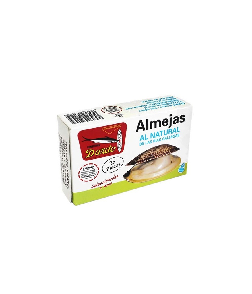 [ALMEJAS0015] ARLEQUIN ALMEJAS AL NATURAL PZAS 115GR