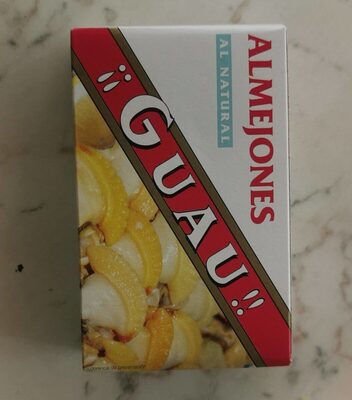 GUAU ALMEJONES AL NATURAL 112 GR