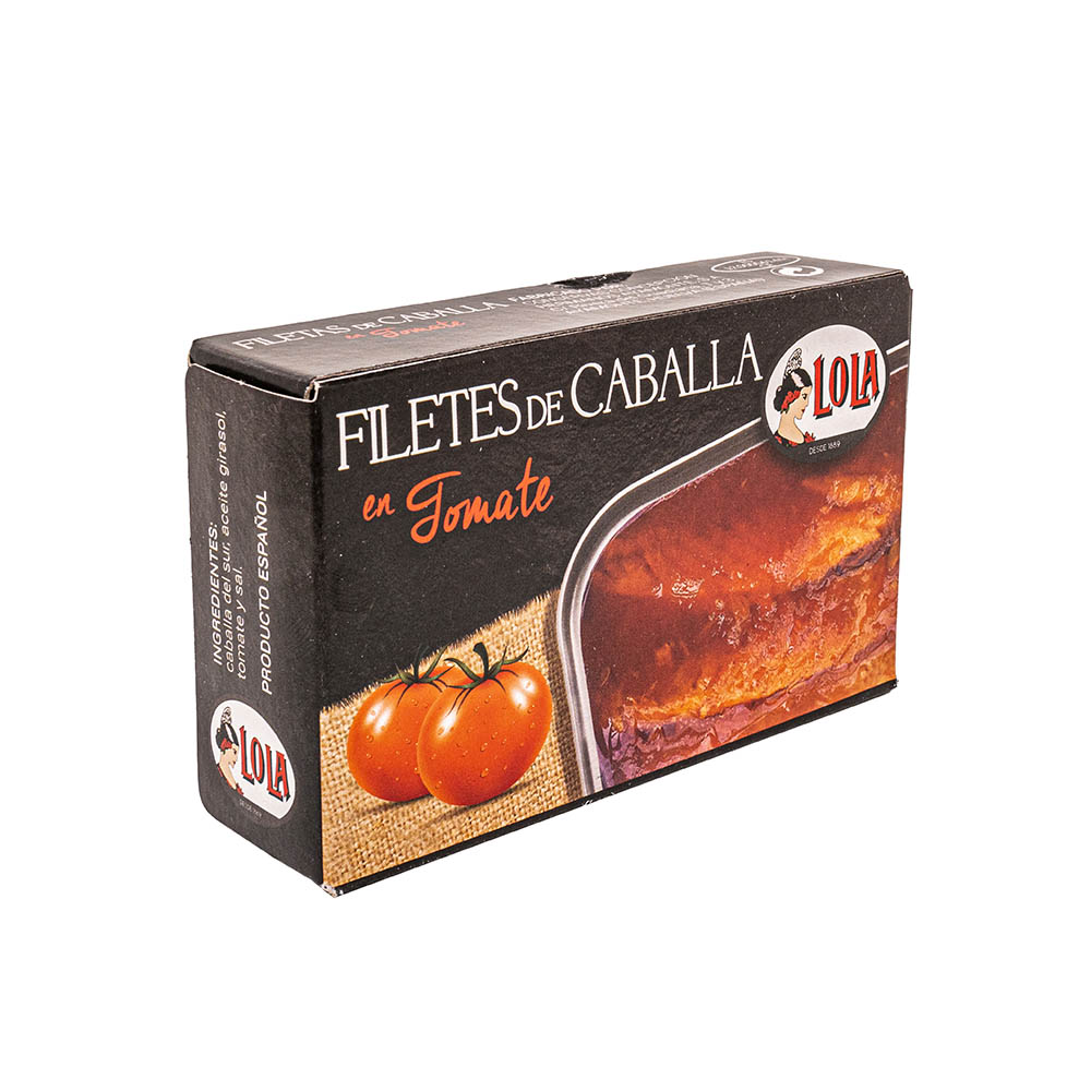 [CABALLA0005] LOLA CABALLA EN TOMATE F.A 125 GR