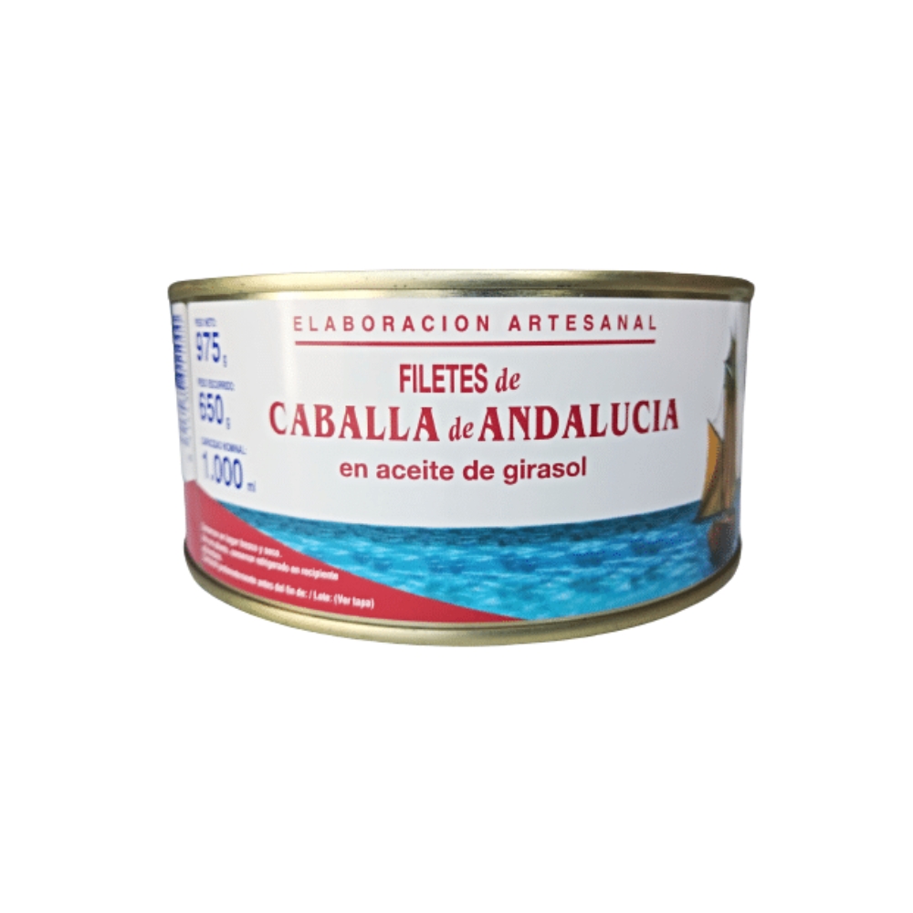 [CABALLA0018] TARIFEÑA CABALLA EN ACEITE 1000 KG