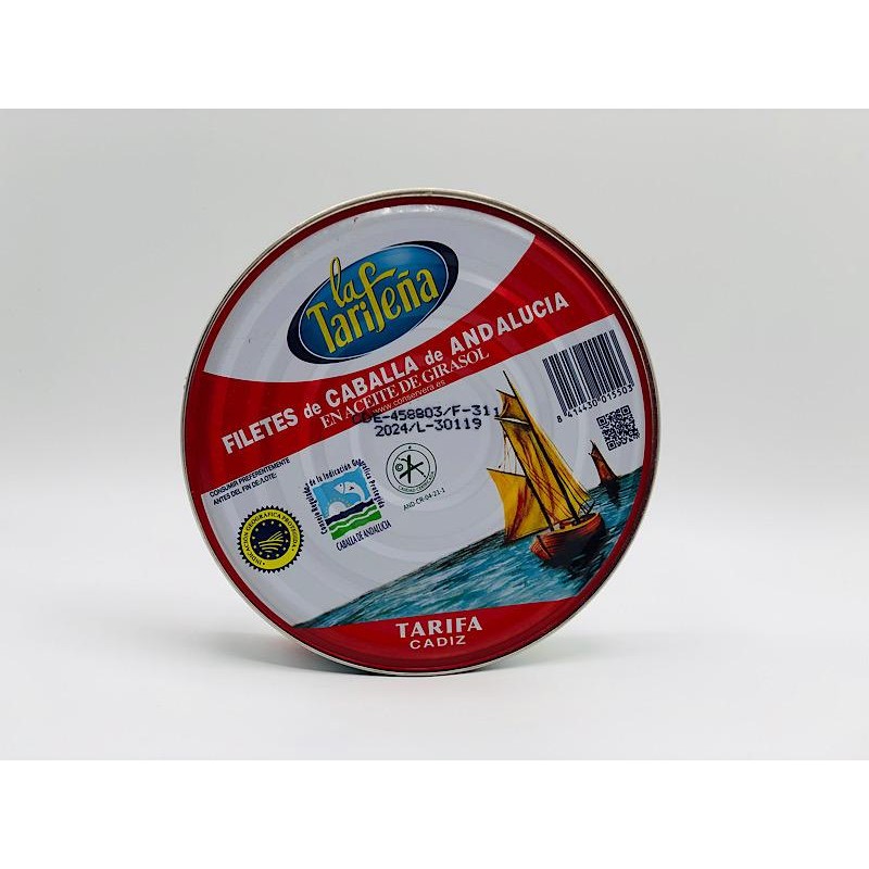 [CABALLA0019] TARIFEÑA CABALLA EN ACEITE 550 GR