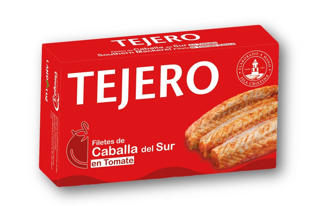 [CABALLA0027] TEJERO CABALLA EN TOMATE R.R. 125