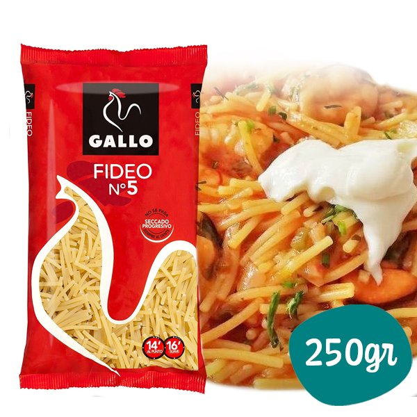 [FIDEOS0003] GALLO FIDEO -2- 250 GR