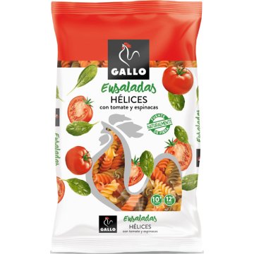 [PLUMAS0004] GALLO HELICES CON VERDURA 250 GR