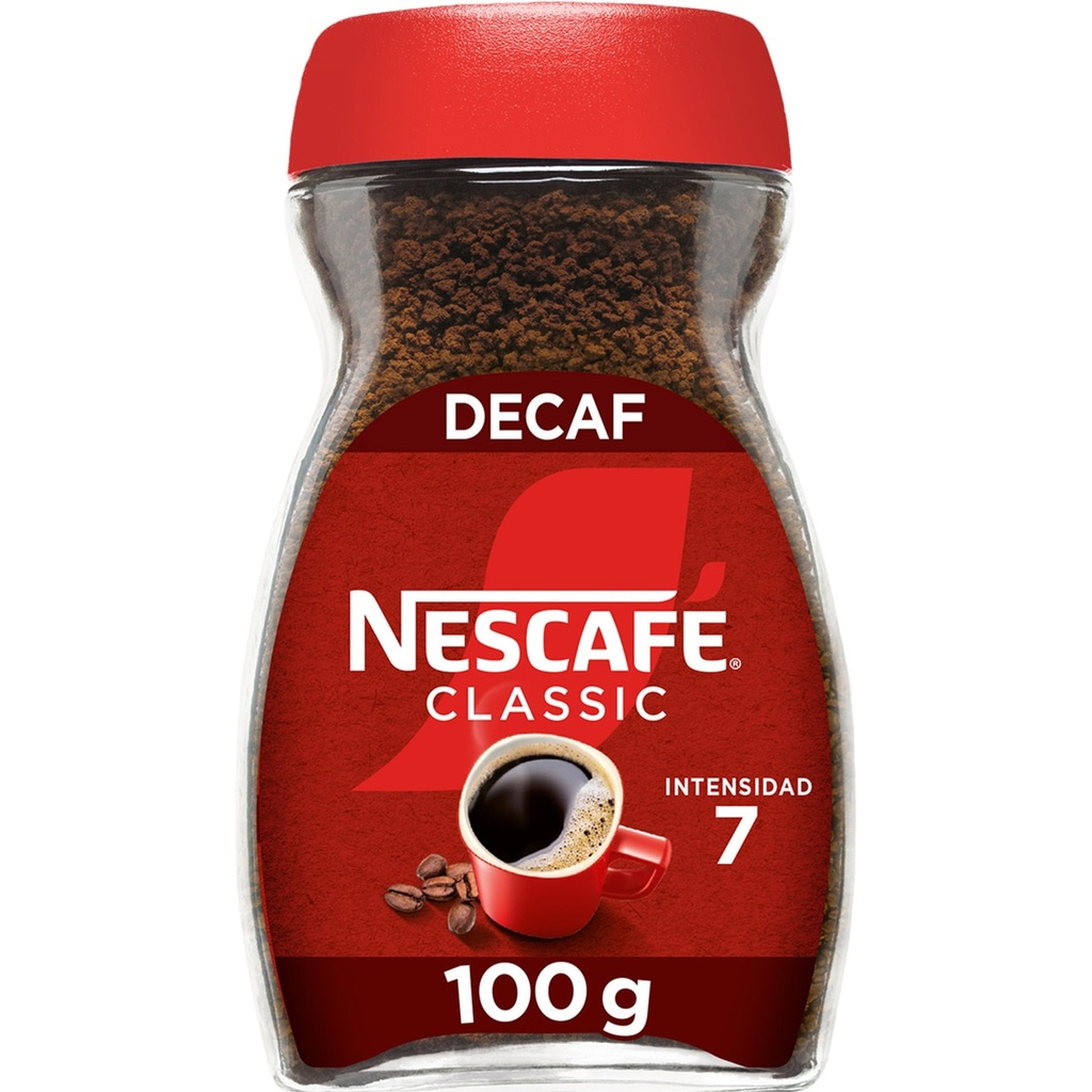 NESCAFE DESCAFEINADO SOLUBLE 100 GR