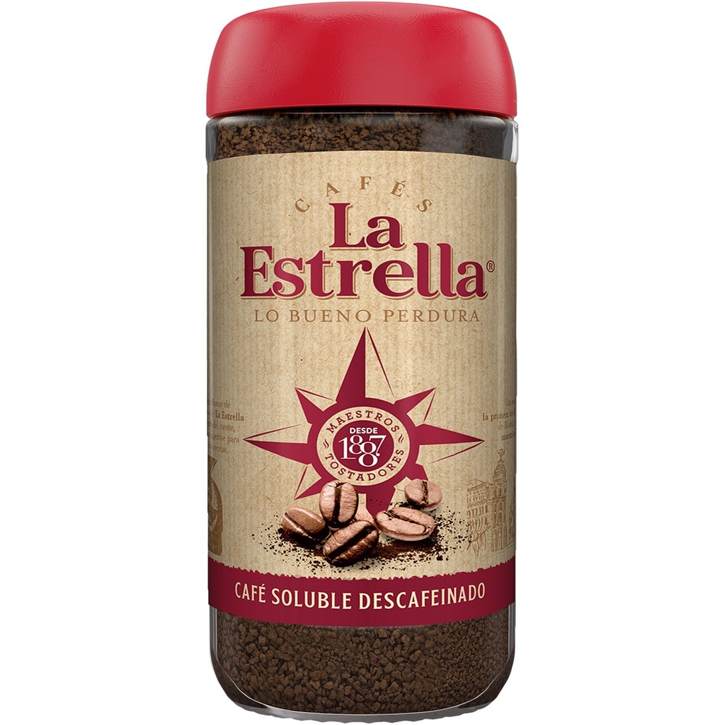 [CAFE0010] ESTRELLA DESCAFEINADO SOLUBLE 200