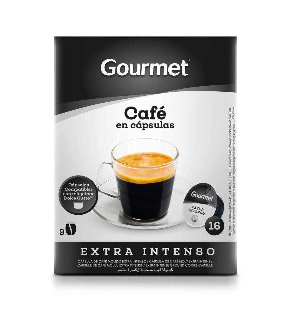 [CAFE0051] GOURMET EXTRA INTENSE 16 UND COMP DOLCE