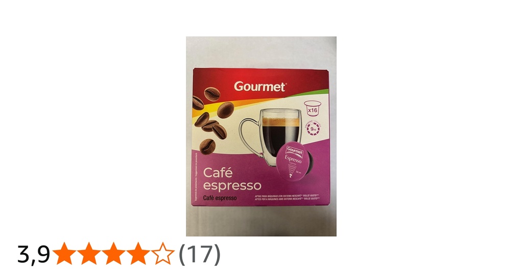 GOURMET ESPRESSO CLASICO 16 UND COMP. DOLCE GUSTO