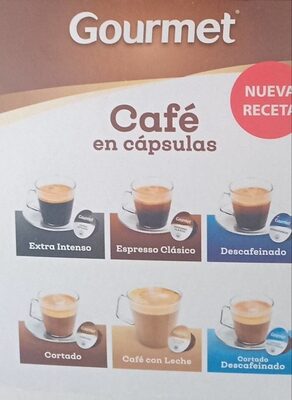 GOURMET CORTADO DESCAFEINADO 16 UND DOLC