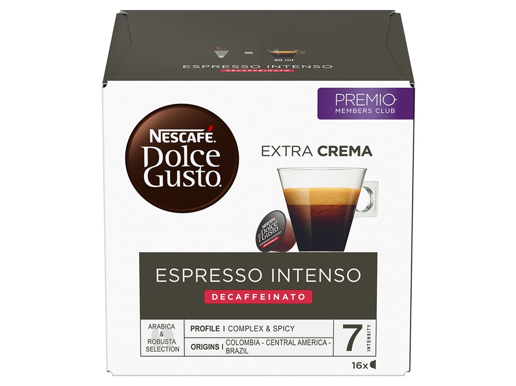 [CAFE0063] DOLCE GUSTO EXPRESO INTENSO DESCF. 16 CAPSULAS