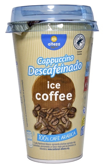 [CAFE0064] ALTEZA LATTE CAPUCCINO DESCAFEINADO 250 ML