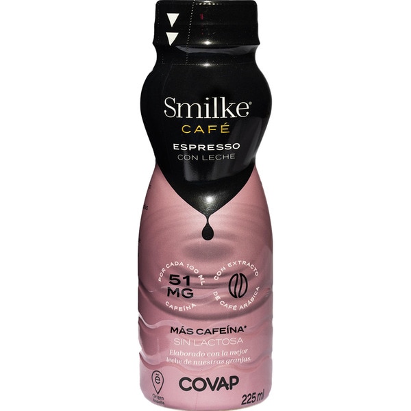 [CAFE0071] COVAP SMILKE CAFE ESPRESSO CON LECHE 225 ML