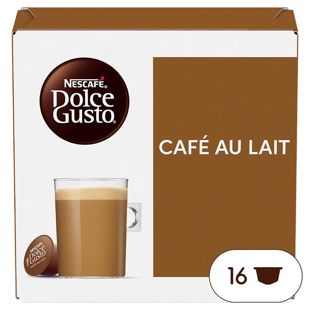 DOLCE GUSTO CAFE CON LECHE 16 CAPSULAS