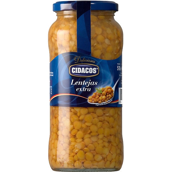 CIDACOS LENTEJAS TARRO 1 KG