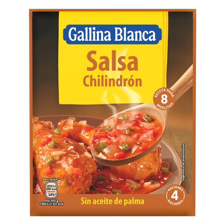 GALLINA BLANCA SALSA AL CHILINDRON