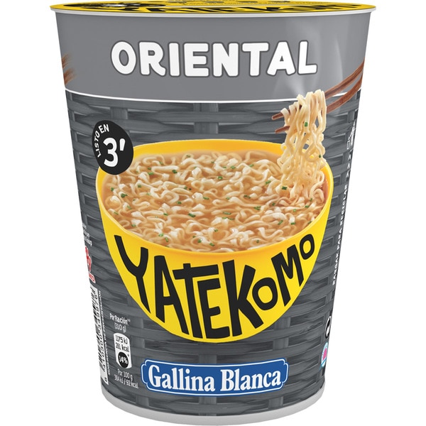 [SOPA0023] YATEKOMO GALLINA B. FIDEOS ORIETAL 61 GR