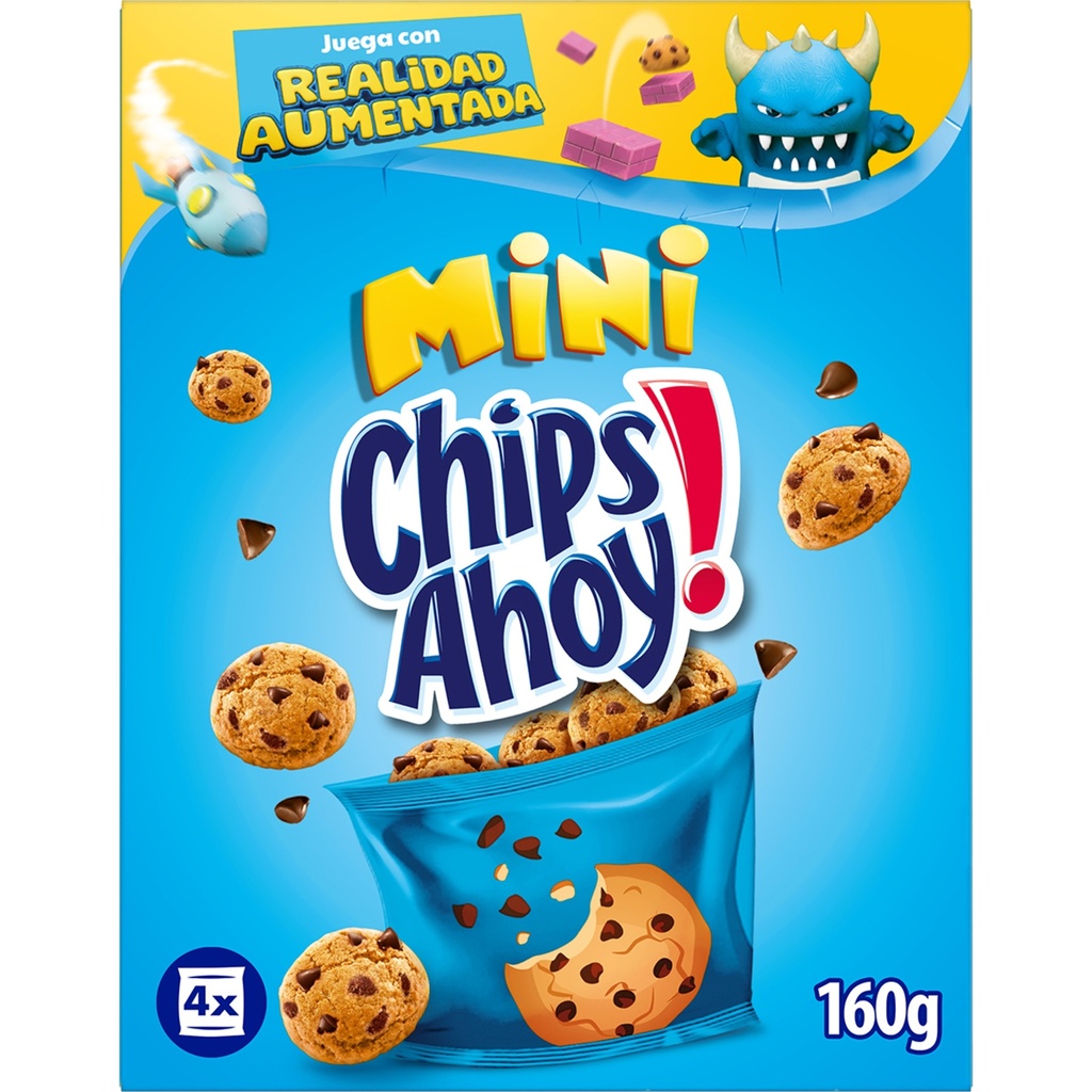 [GALLETA0031] CHIPS AHOY MINI GALLETAS DE CHOCOLATE 160 GR