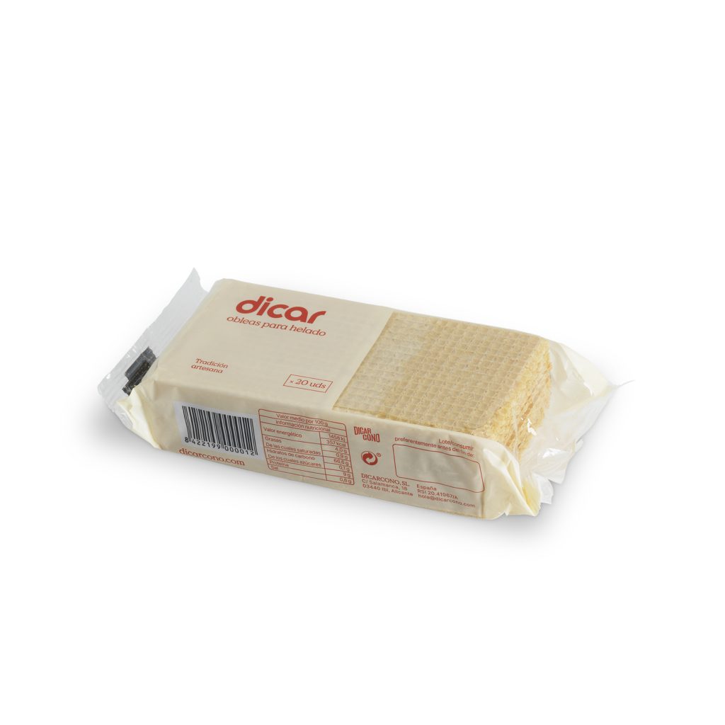 [GALLETA0035] DICAR GALLETAS PARA HELADO