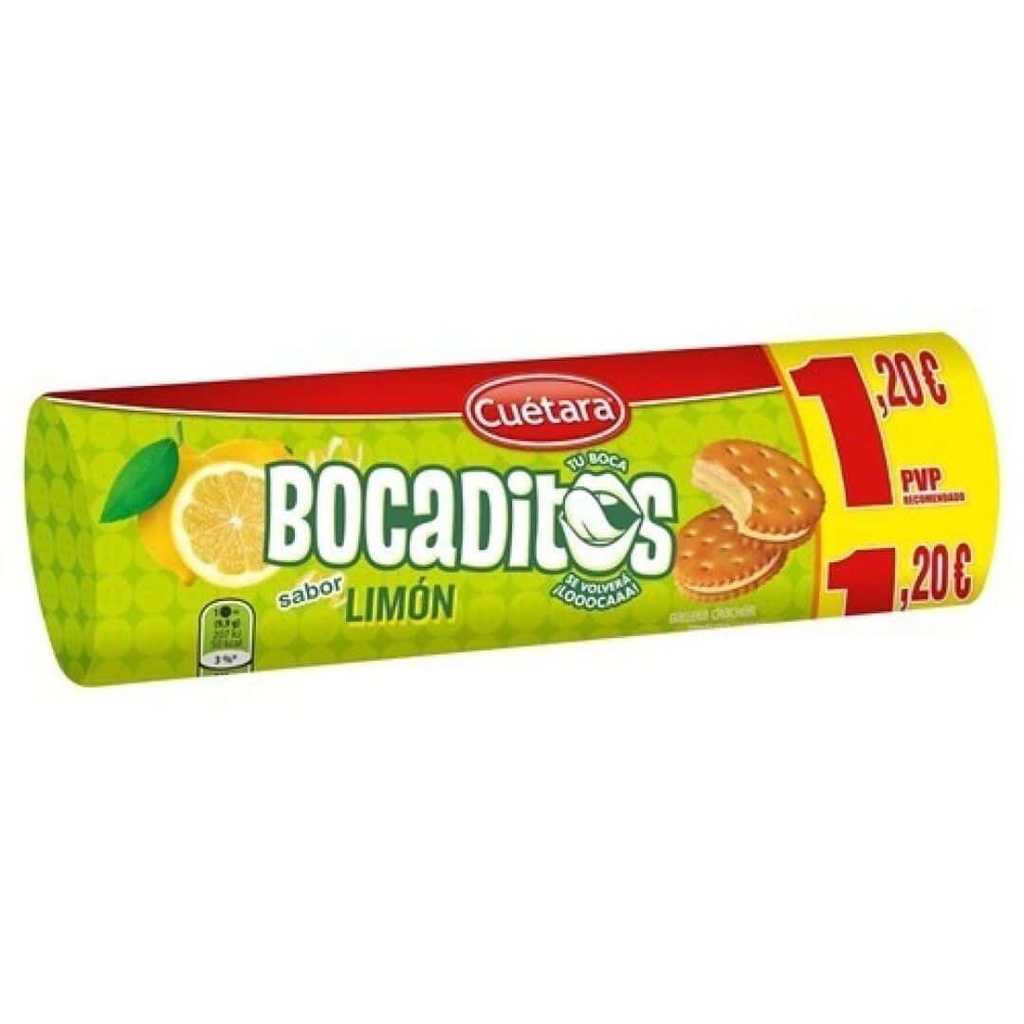 CUETARA BOCADITOS LIMON 150 GR