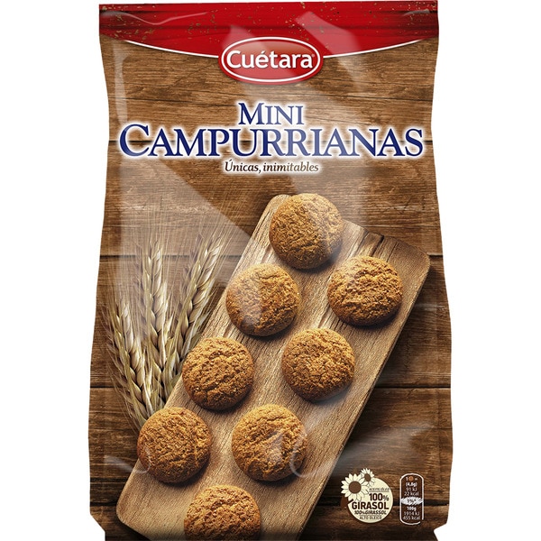 [GALLETA0085] CUETARA MINI CAMPURRIANAS 300 GR