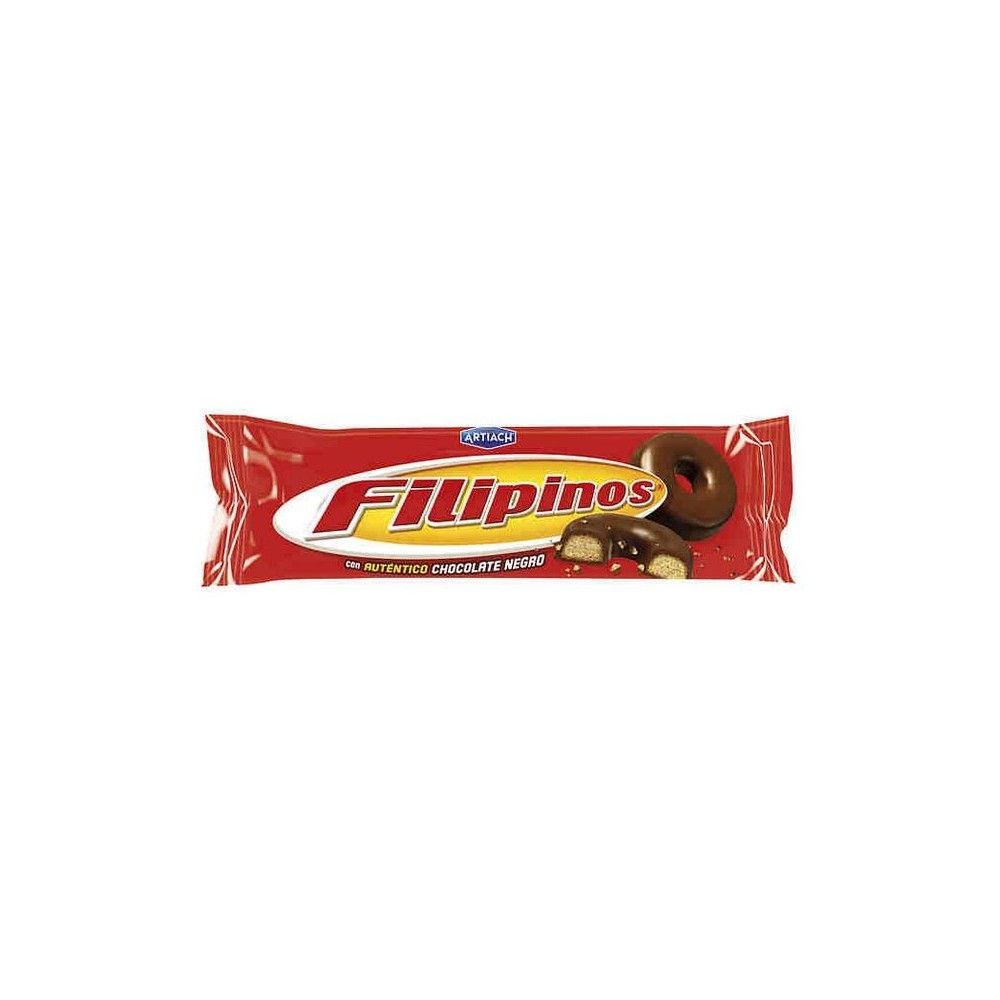 [GALLETA0105] FILIPINOS CHOCOLATE NEGRO 75 GR