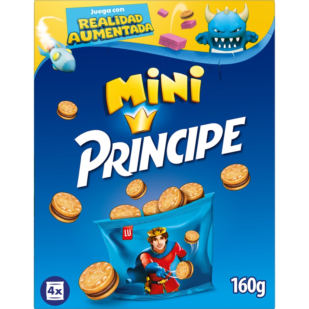 [GALLETA0127] PRINCIPE MINI 4X40 G