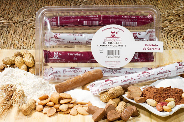 [CHOCOLATE0038] CASTILLO TURROLATE ALMENDRA BOLSA 10 UND