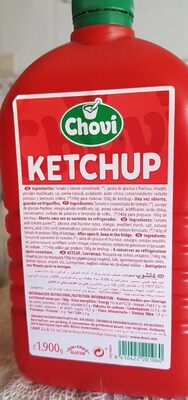[KETCHUP0011] CHOVI KETCHUP GARRAFA 1850 G