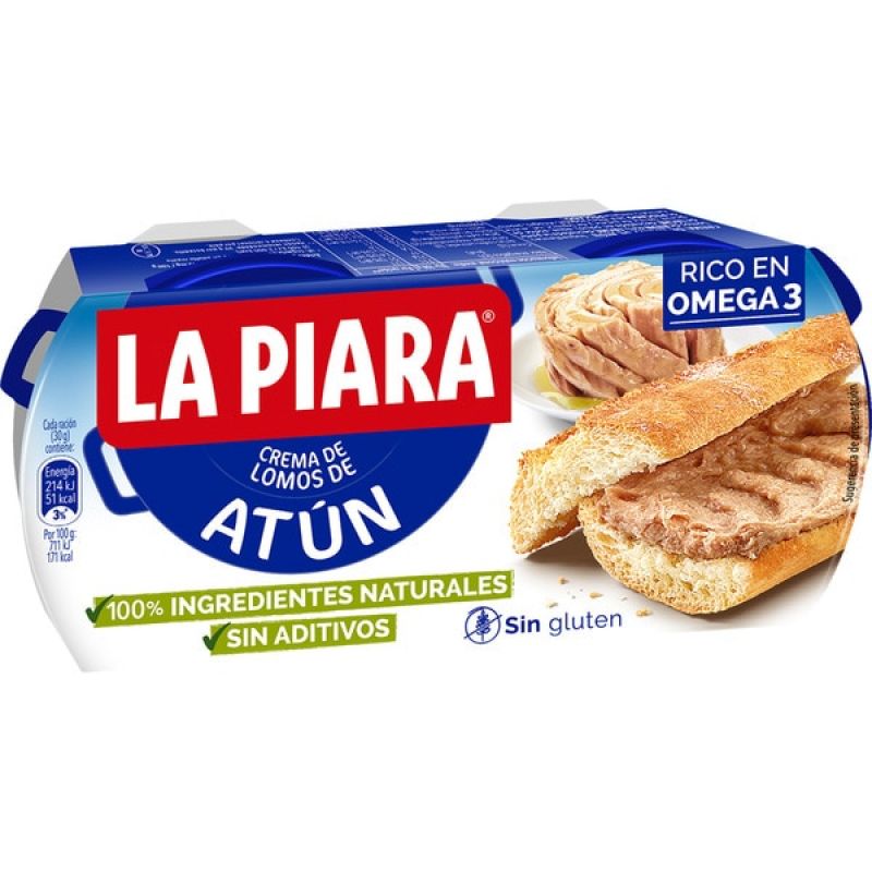 PIARA PATE DE ATUN PACK 2
