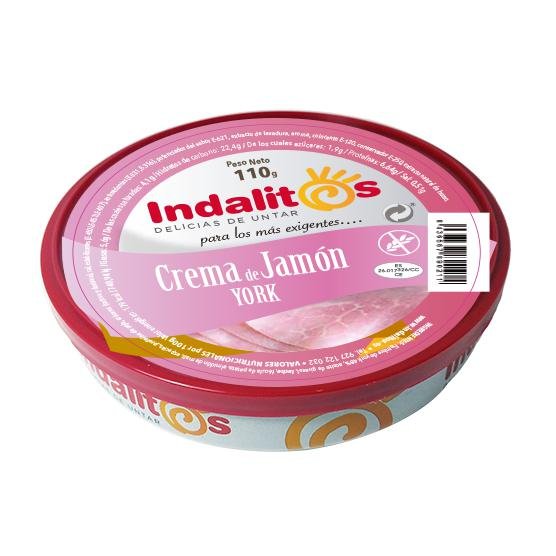 [PATE0050] INDALITOS CREMA YORK 110 GR