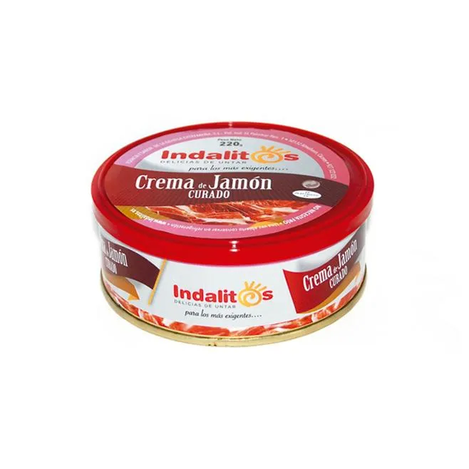 INDALITOS CREMA DE CURADO 220 GR