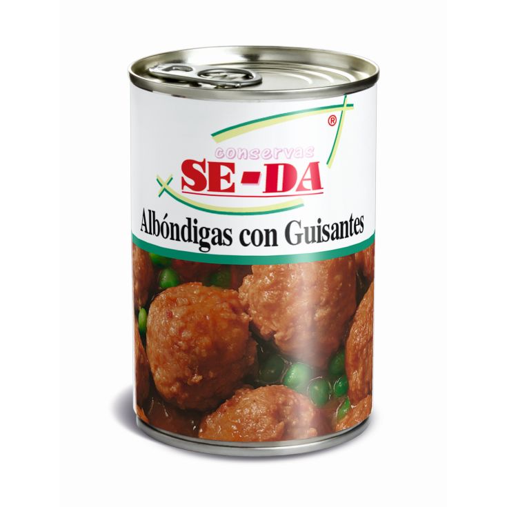 SE-DA ALBONDIGAS CON GUISANTES 415 GR