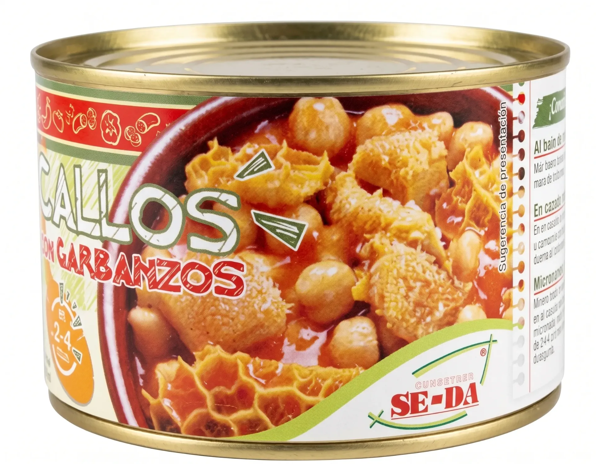 [CALLOS0008] SE-DA CALLOS CON GARBANZOS