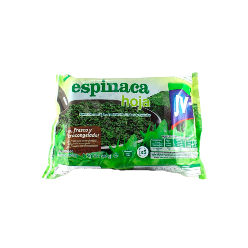 [CONGELADO0005] JV ESPINACA CONGELADA HOJA 2X200 GR