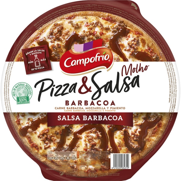 CAMPOFRIO PIZZA BARBACOA
