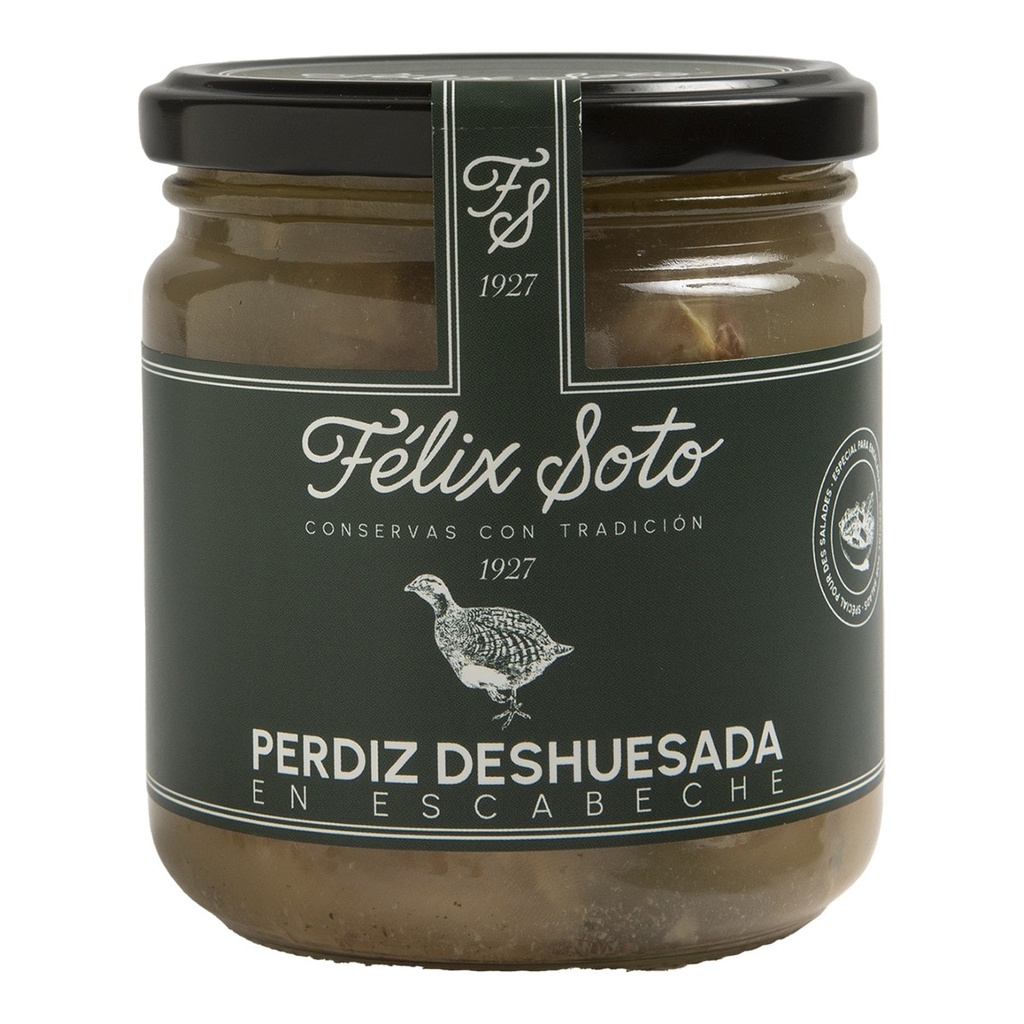 [PERDIZ0003] FELIX SOTO ENSALADA DE PERDIZ EN ESCABECHE 350 GR